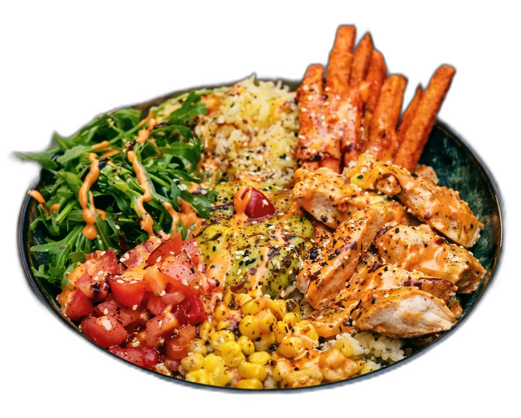 Frische Healthy Bowl von Papa Lu